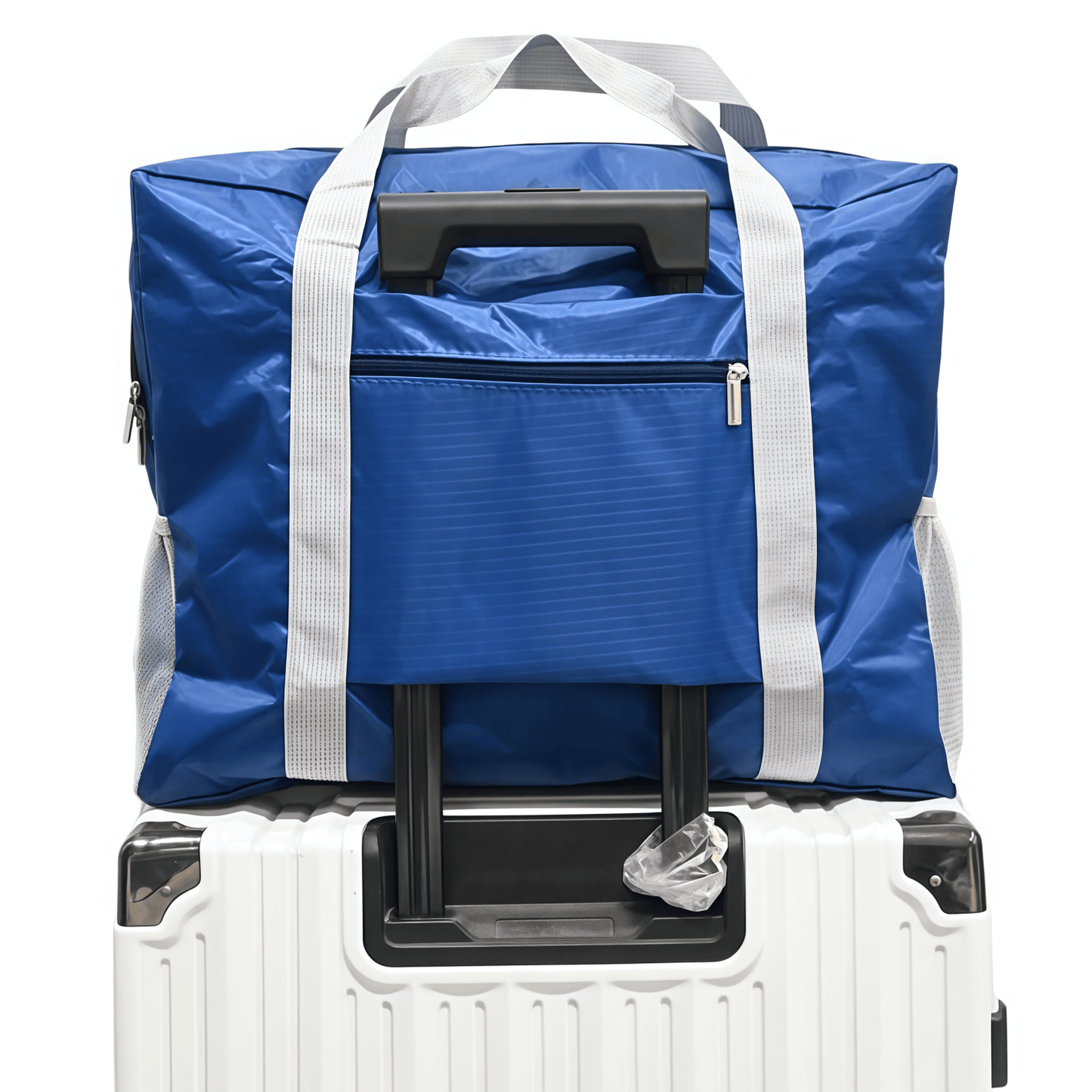 Water-Resistant Foldable Travel Duffel Bag - Carry-On Weekender Tote with Luggage Sleeve, 23L