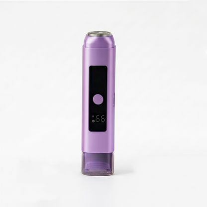 2-in-1 Women's Electric Shaver and Bikini Trimmer - IPX6 Waterproof Wet/Dry Razor with LED Display & Type-C Charging
