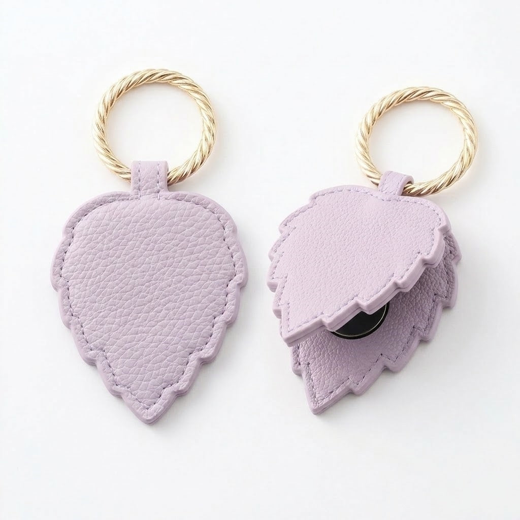 Vegan Leather Magnetic Hat Clip for Travel, Hands-Free Hat Holder Accessory for Bags and Luggage