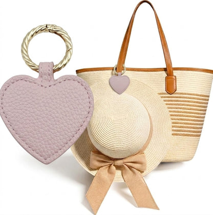 Vegan Leather Magnetic Hat Clip for Travel, Hands-Free Hat Holder Accessory for Bags and Luggage