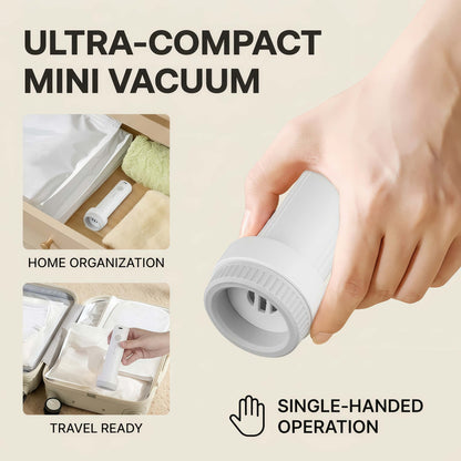 Portable Electric Vacuum Pump for Storage Bags