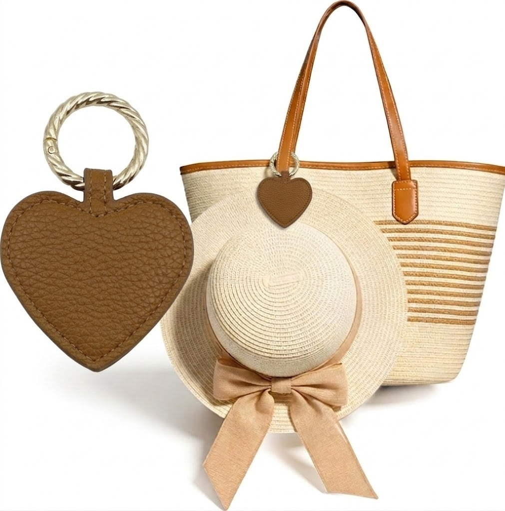 Vegan Leather Magnetic Hat Clip for Travel, Hands-Free Hat Holder Accessory for Bags and Luggage