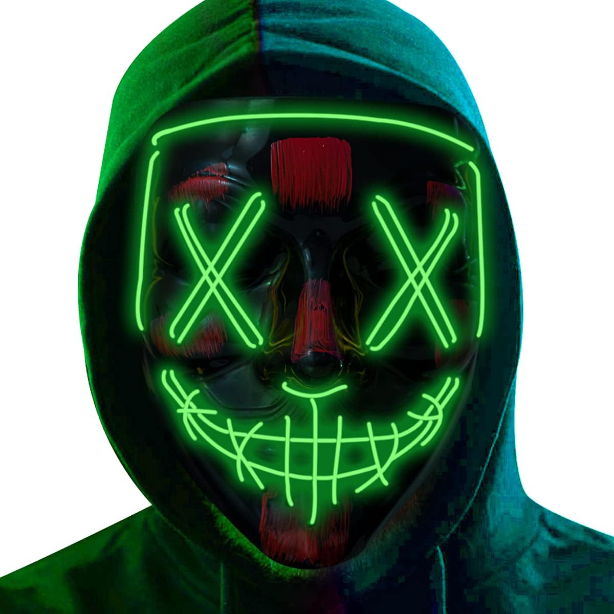 Halloween Mask LED Light up Mask