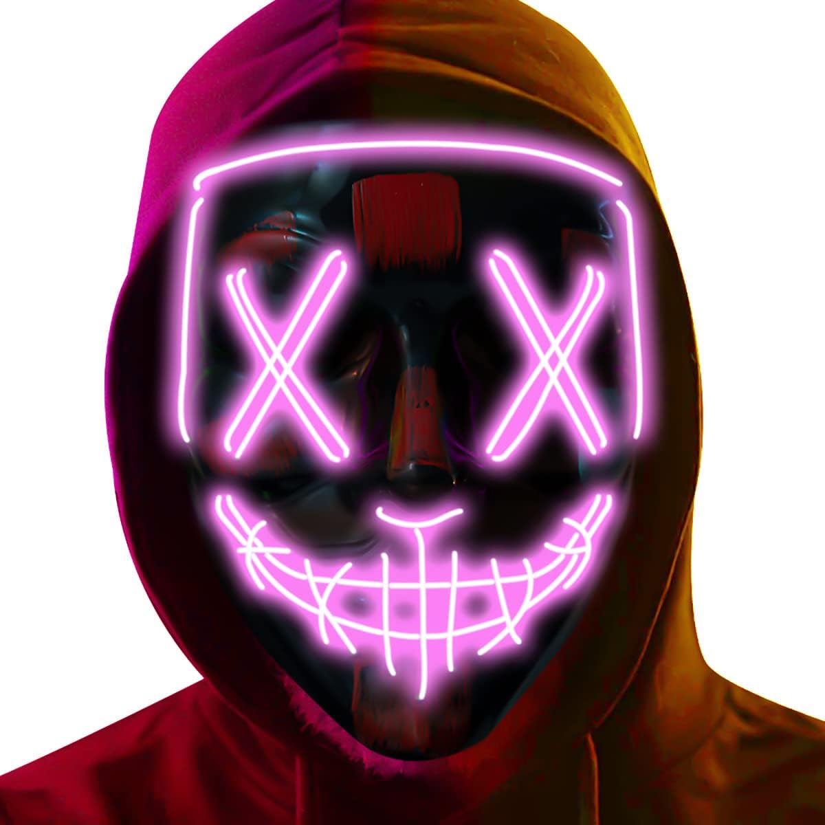 Halloween Mask LED Light up Mask