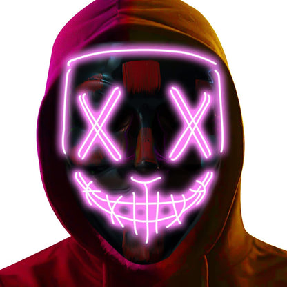 Halloween Mask LED Light up Mask