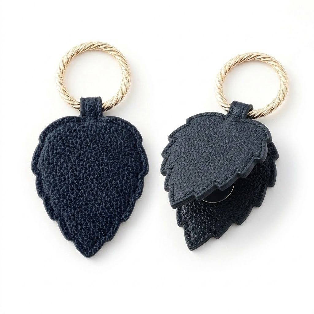 Vegan Leather Magnetic Hat Clip for Travel, Hands-Free Hat Holder Accessory for Bags and Luggage