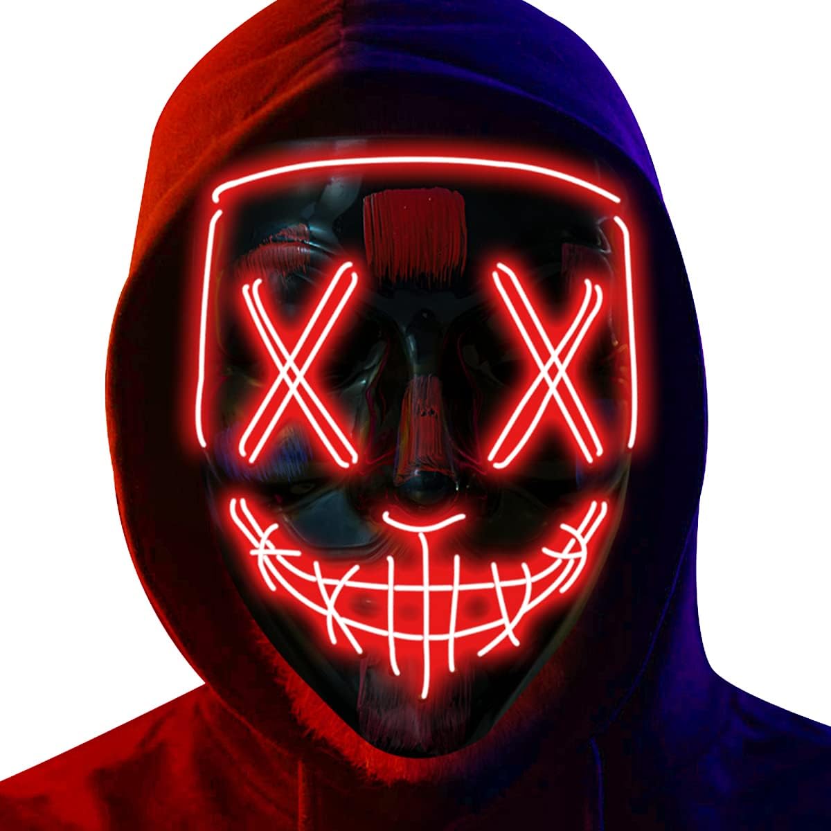 Halloween Mask LED Light up Mask