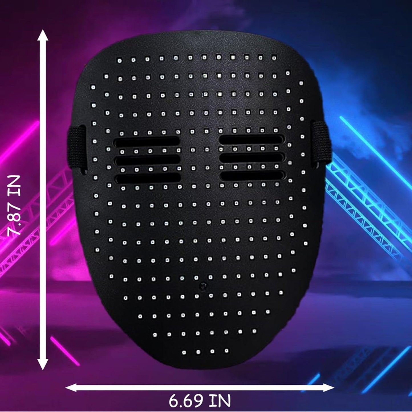 LED Light Up Mask with Gesture Sensing