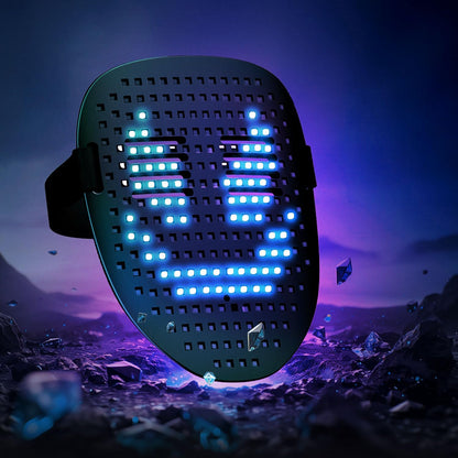LED Light Up Mask with Gesture Sensing