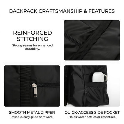 Lightweight Ripstop Weekender Travel Duffel Bag with Luggage Sleeve