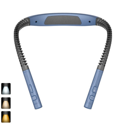 LED Neck Reading Light – Rechargeable Wearable Book Light with 3 Color Modes, Stepless Dimming & Auto-Off Timer