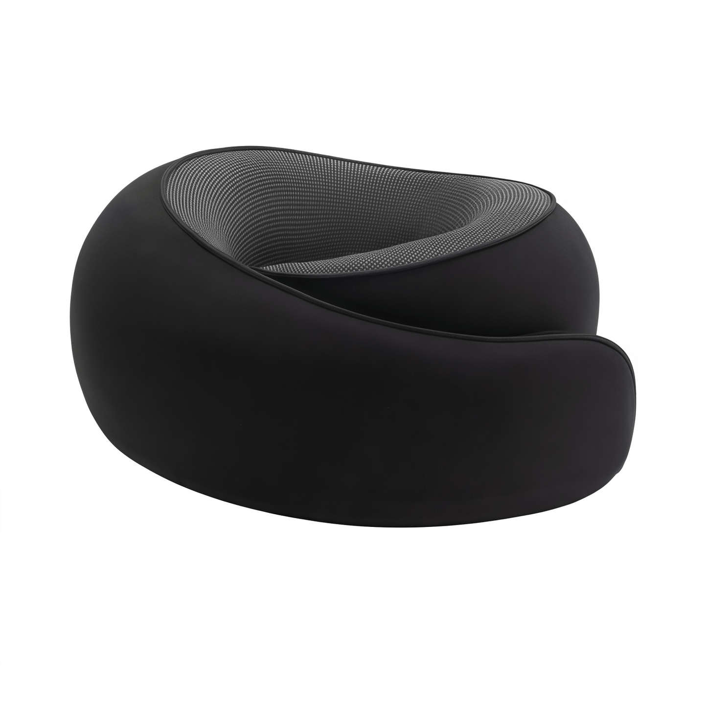 Ergonomic High-Density Memory Foam Travel Neck Pillow with 360° Support, Breathable Mesh & Travel Pouch
