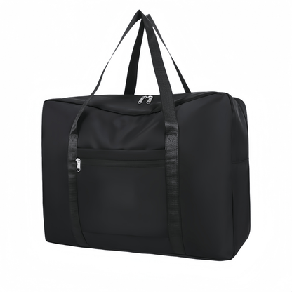 Unisex Oxford Fabric Travel Duffle Bag with Trolley Sleeve, 20L Large Capacity Carry-On Luggage Bag for Weekender