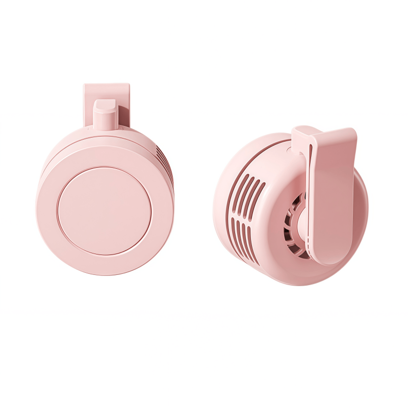 Portable Clip-On Personal Fan - Hands-Free Wearable Waist & Neck Cooling Fan, 3-Speed 360° Rotatable Rechargeable Airflow