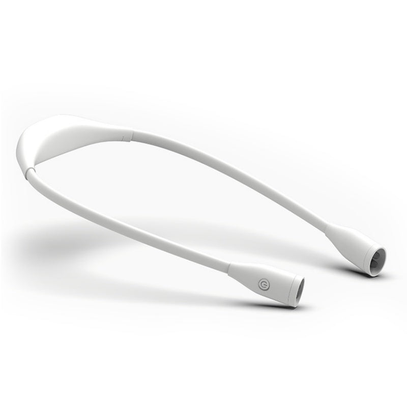 Rechargeable LED Neck Reading Light – Hands-Free Flexible Gooseneck Book Light with 3 Color Modes & Stepless Dimming