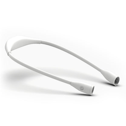 Rechargeable LED Neck Reading Light – Hands-Free Flexible Gooseneck Book Light with 3 Color Modes & Stepless Dimming
