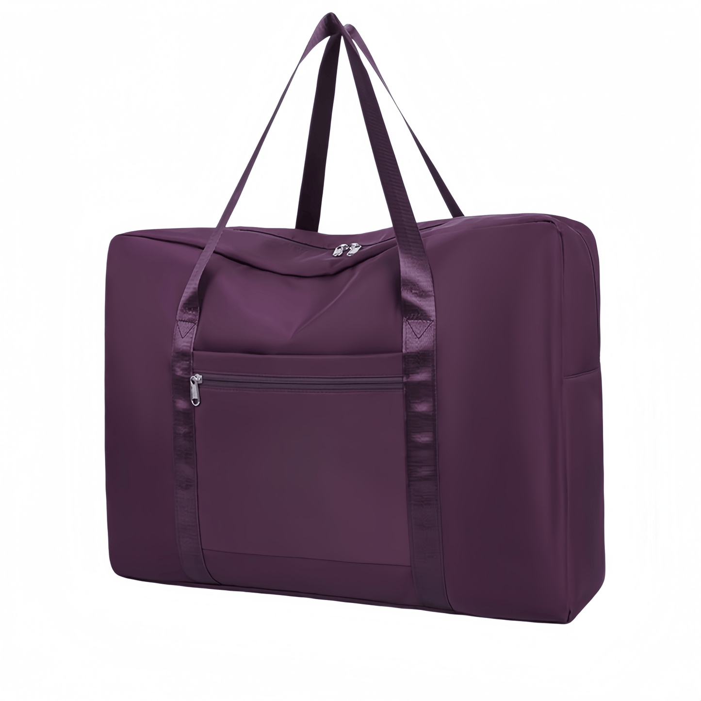 Unisex Oxford Fabric Travel Duffle Bag with Trolley Sleeve, 20L Large Capacity Carry-On Luggage Bag for Weekender