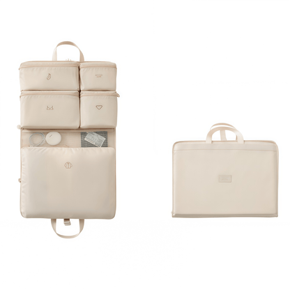 Water-Repellent 6-in-1 Foldable Travel Organizer & Compression Packing Bag