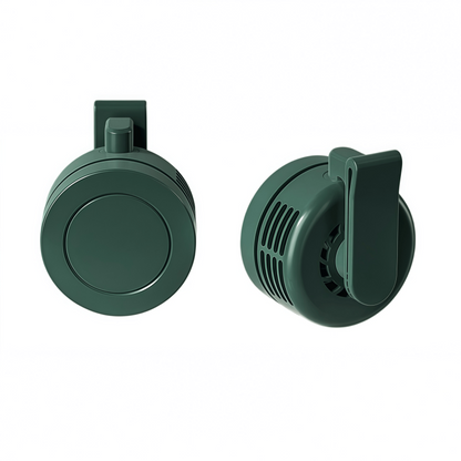 Portable Clip-On Personal Fan - Hands-Free Wearable Waist & Neck Cooling Fan, 3-Speed 360° Rotatable Rechargeable Airflow