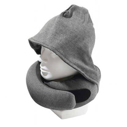Ergonomic High-Density Memory Foam Travel Neck Pillow with 360° Support, Breathable Mesh & Travel Pouch