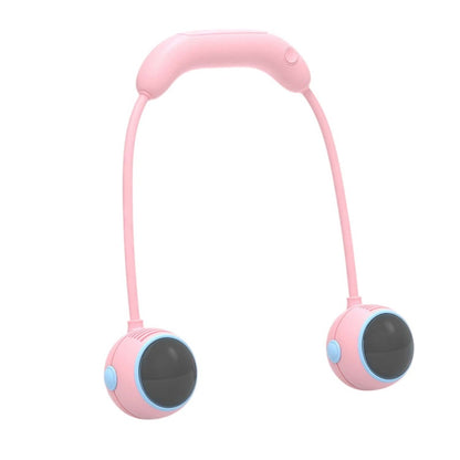 Portable Neck Fan, 360° Flexible Hands-Free Wearable Personal Fan with 3 Speeds & Dual Turbines