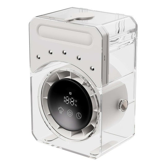 Portable Desktop Air Cooler & Humidifier – 500ml Top-Fill Tank, 100 Speed Stepless Adjustment