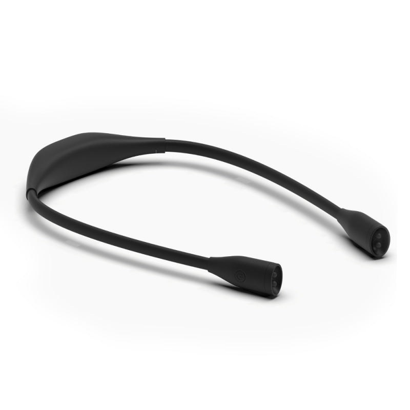 Rechargeable LED Neck Reading Light – Hands-Free Flexible Gooseneck Book Light with 3 Color Modes & Stepless Dimming