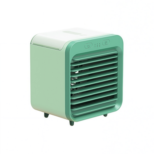 Portable Desktop Air Cooler Fan – USB Rechargeable Evaporative Air Conditioner with Top-Fill Water Tank, 3 Speeds & Ultra-Quiet Operation