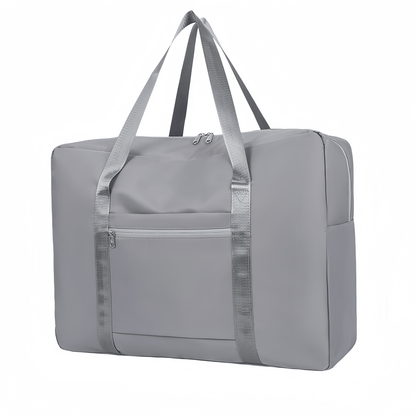 Unisex Oxford Fabric Travel Duffle Bag with Trolley Sleeve, 20L Large Capacity Carry-On Luggage Bag for Weekender