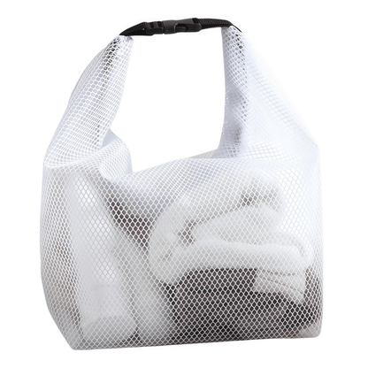 Water-Resistant EVA Mesh Travel Dry Bag - Roll-Top Swim, Gym & Toiletry Organizer