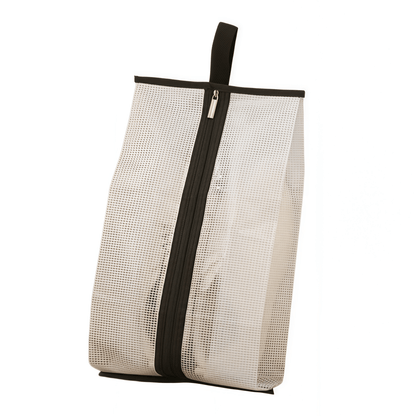 Translucent Mesh Shoe & Boot Storage Bags - Dust-Proof Closet Organizer with Zipper