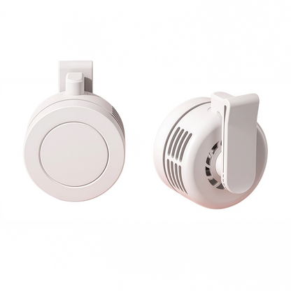 Portable Clip-On Personal Fan - Hands-Free Wearable Waist & Neck Cooling Fan, 3-Speed 360° Rotatable Rechargeable Airflow