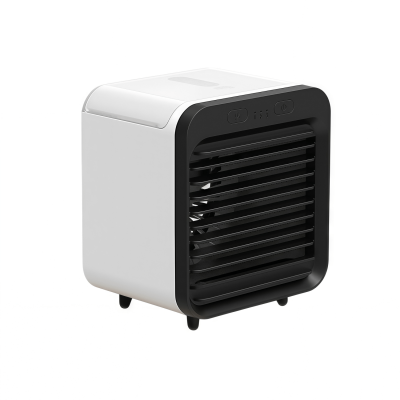 Portable Desktop Air Cooler Fan – USB Rechargeable Evaporative Air Conditioner with Top-Fill Water Tank, 3 Speeds & Ultra-Quiet Operation