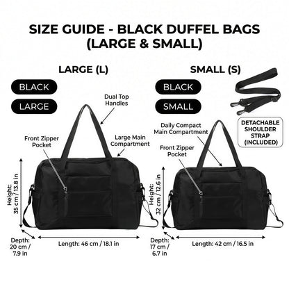 Lightweight Ripstop Weekender Travel Duffel Bag with Luggage Sleeve