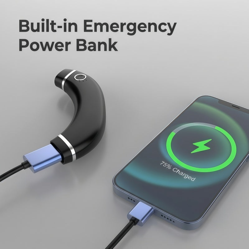 Rechargeable LED Neck Reading Light – Hands-Free Flexible Book Light with 3 Color Modes & Power Bank