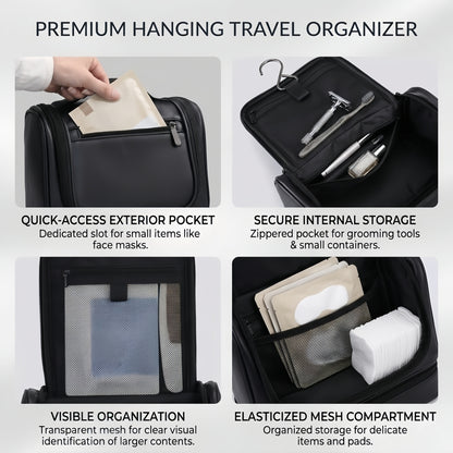 Large Travel Duffel Bag with Wet Pocket, Waterproof Weekender Overnight Bag for Men and Women