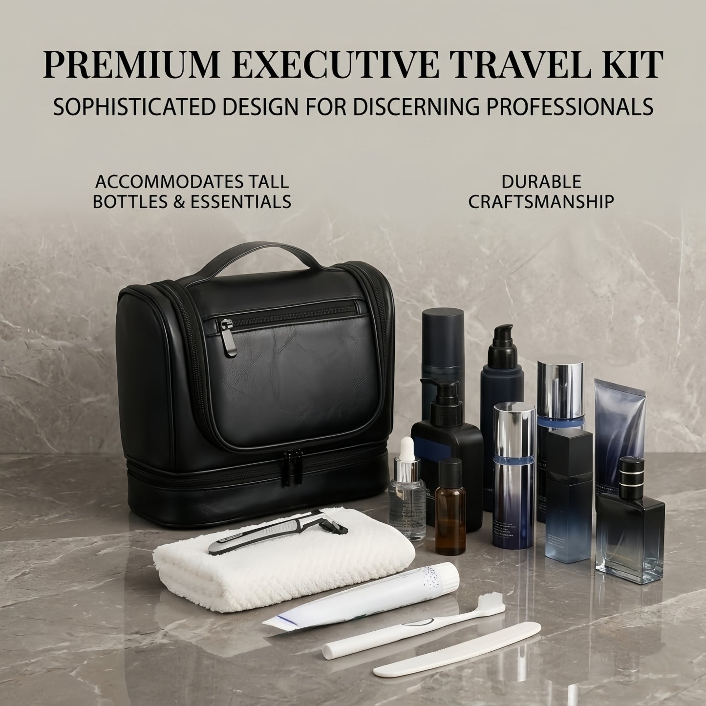 Large Travel Duffel Bag with Wet Pocket, Waterproof Weekender Overnight Bag for Men and Women
